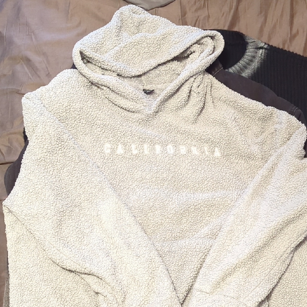 Cozy Gray Hooded Sweatshirt